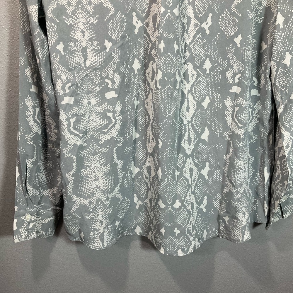 J.MCLAUGHLIN LOIS SILK-BLEND BLOUSE SIZE SMALL T42 - Picture 8 of 11
